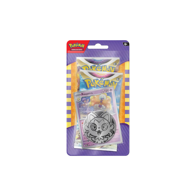 Pokémon TCG: Psiopatra Generic 2-Pack Blister (DE)