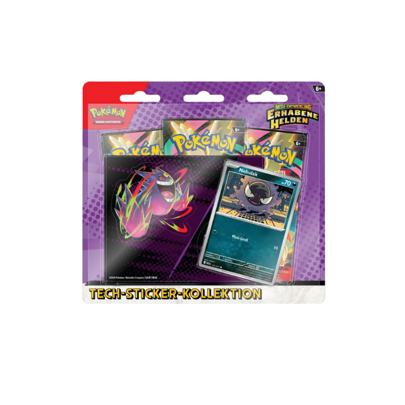 Pokémon TCG: Erhabene Helden Tech-Sticker Kollektion (DE)
