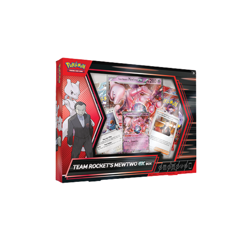 Pokémon TCG: Team Rocket's Mewtwo ex Box (EN)