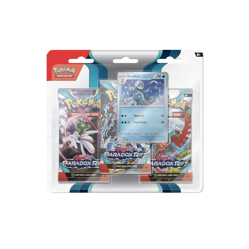 Pokémon TCG: Paradox Rift: Arctibax 3-Pack Blister (EN)