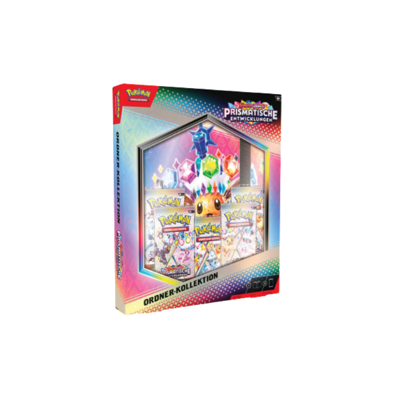Pokémon TCG: Prismatische Entwicklungen Ordner Kollektion (DE)