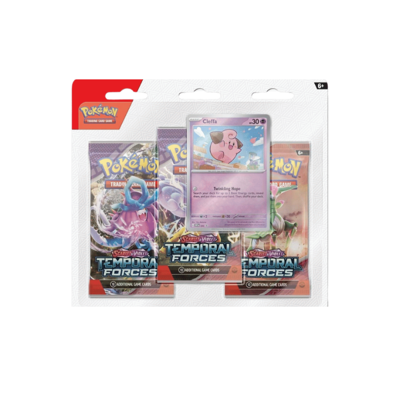 Pokémon TCG: Temporal Forces: 3-Pack Blister (EN)