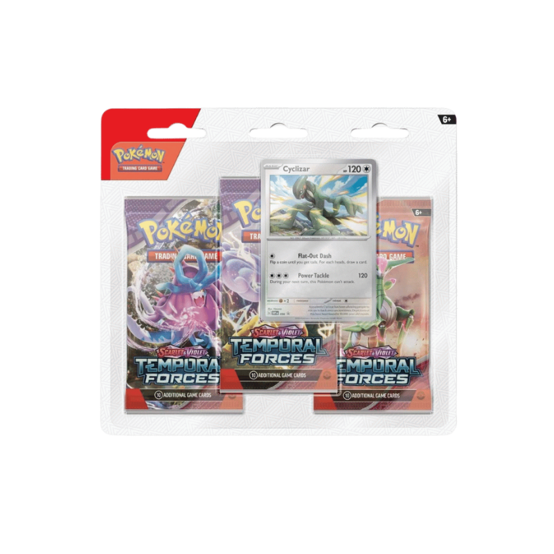 Pokémon TCG: Temporal Forces: 3-Pack Blister (EN)