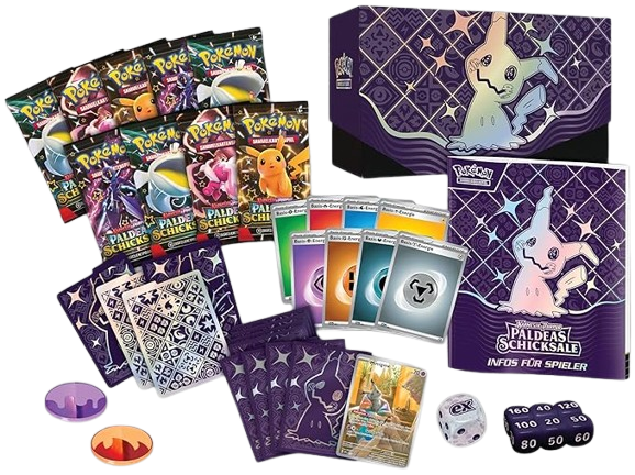 Pokémon TCG: Paldeas Schicksale - Top Trainer Box (DE)