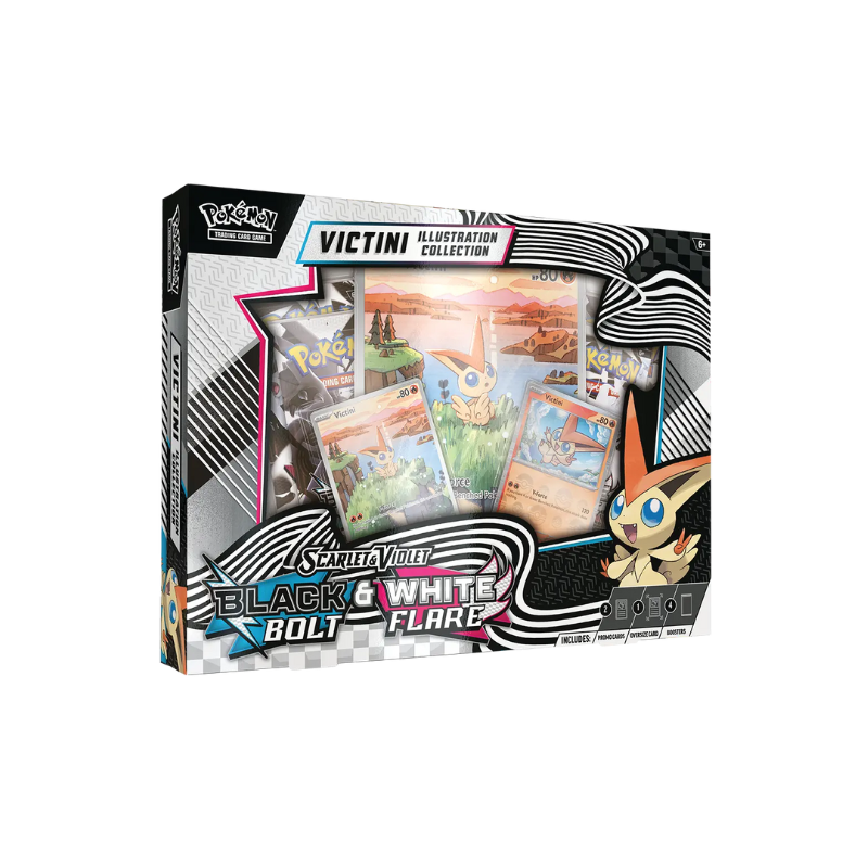 Pokémon TCG: Black Bolt & White Flare: Unova Victini Illustration Collection