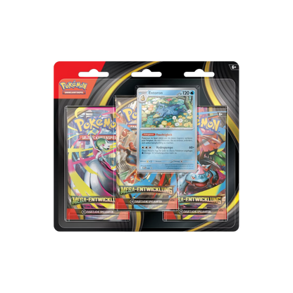Pokémon TCG: Mega Entwicklung 3-Pack Blister (DE)