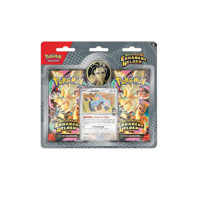 Pokémon TCG: Erhabene Helden Trainer 2-Pack Blister (DE)