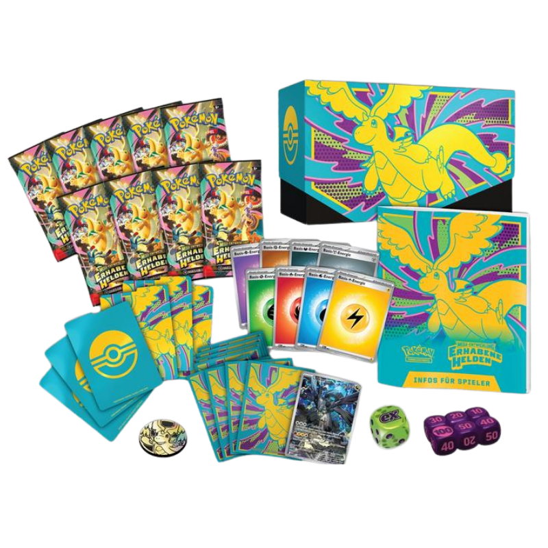 Pokémon TCG: Erhabene Helden Top Trainer Box (DE)