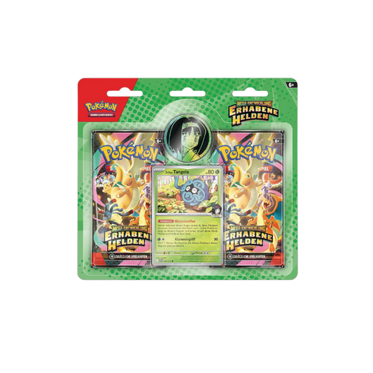 Pokémon TCG: Erhabene Helden Trainer 2-Pack Blister (DE)