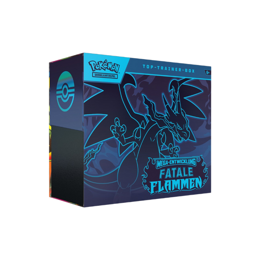 Pokémon TCG: Mega Entwicklung - Fatale Flammen Top Trainer Box (DE)
