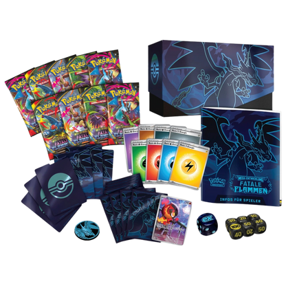 Pokémon TCG: Mega Entwicklung - Fatale Flammen Top Trainer Box (DE)