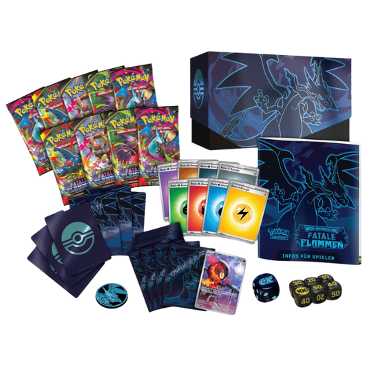 Pokémon TCG: Mega Entwicklung - Fatale Flammen Top Trainer Box (DE)