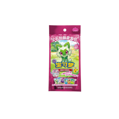 Pokémon TCG: Gem Pack Badge Set (CBB123) S-CHN