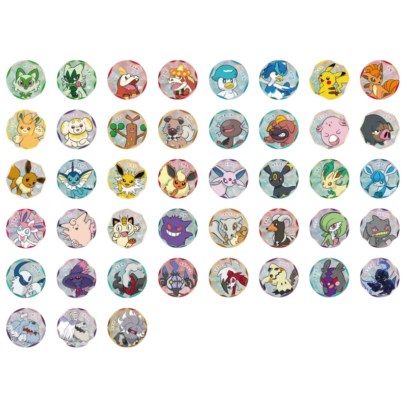 Pokémon TCG: Gem Pack Badge Set (CBB123) S-CHN