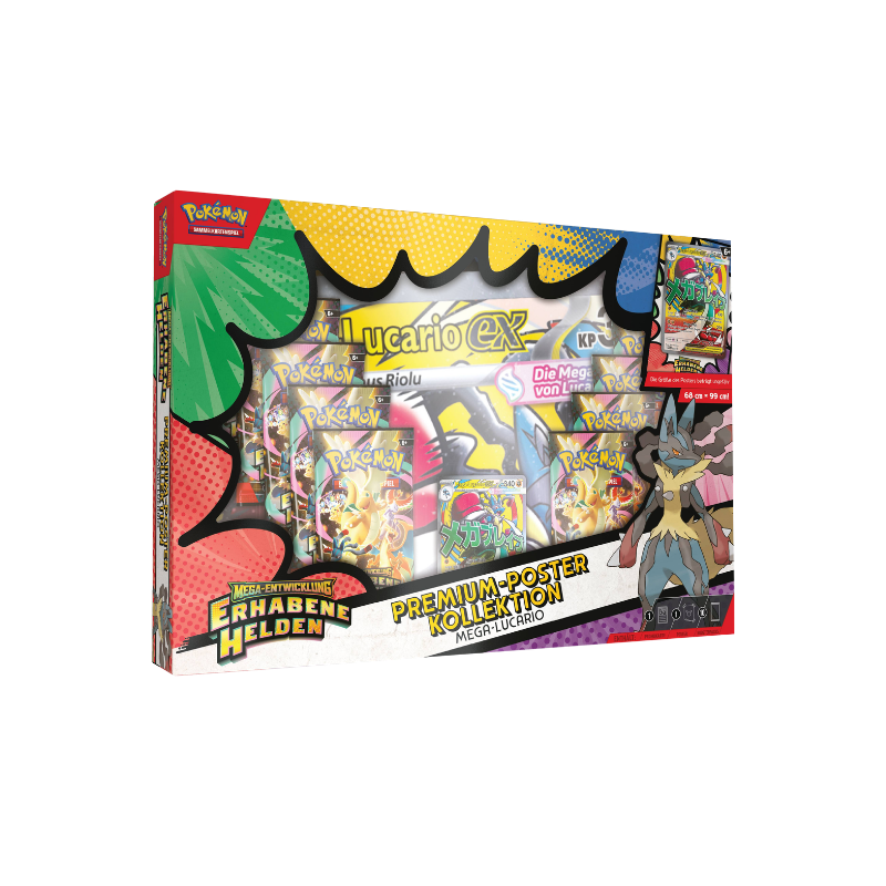 Pokémon TCG: Erhabene Helden Premium Poster Collection