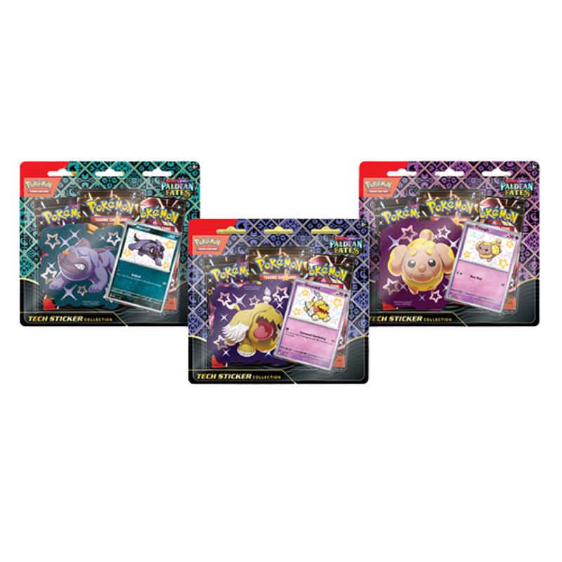 Pokémon TCG: Paldean Fates Tech Sticker Collection (EN)