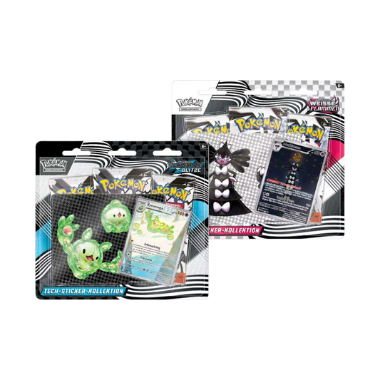 Pokémon TCG: Schwarze Blitze und Weiße Flammen: Tech Sticker Kollektion (DE)