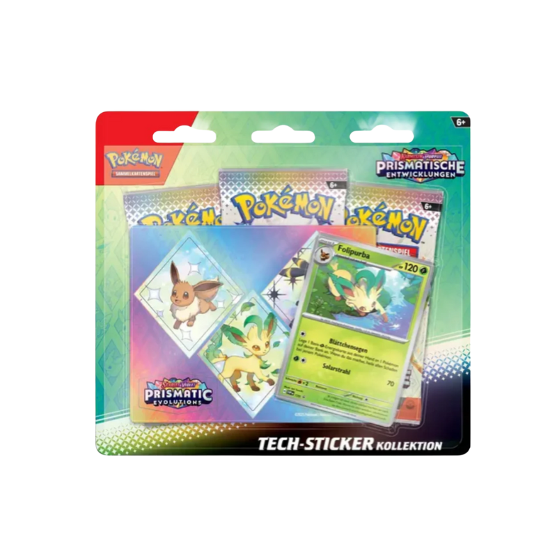 Pokémon TCG: Prismatische Entwicklungen - Tech Sticker Kollektion (DE)
