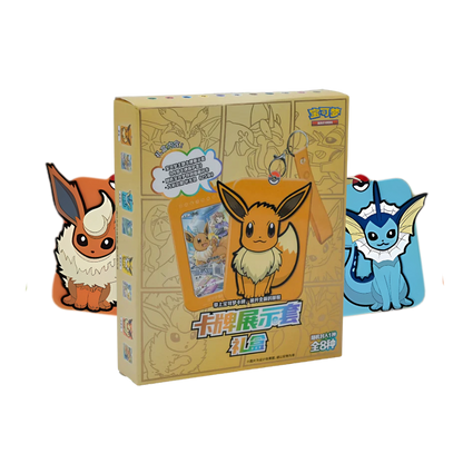 Pokémon TCG: Evoli Kartenhalter Box + Booster und Promo (S-CHN)