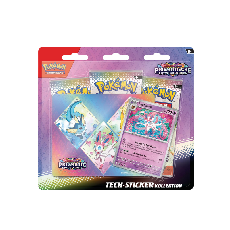Pokémon TCG: Prismatische Entwicklungen - Tech Sticker Kollektion (DE)