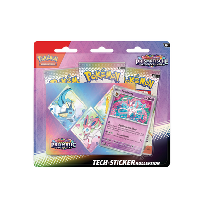 Pokémon TCG: Prismatische Entwicklungen - Tech Sticker Kollektion (DE)