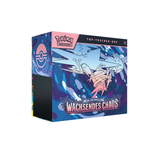 Pokémon TCG: Wachsendes Chaos Top Trainer Box (DE)
