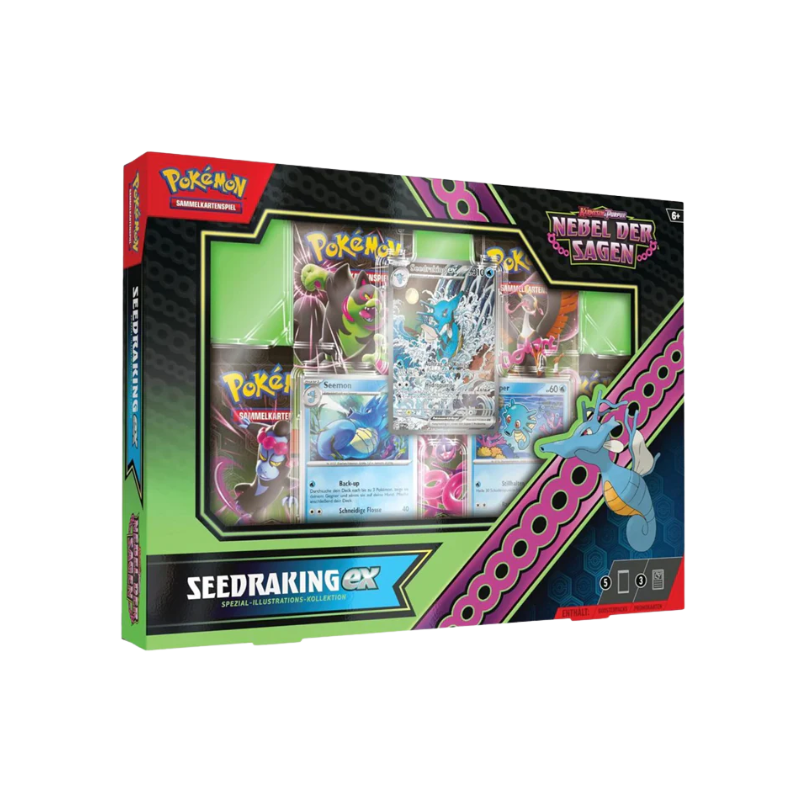 Pokémon TCG: Nebel der Sagen - Seedraking ex Spezial Kollektion