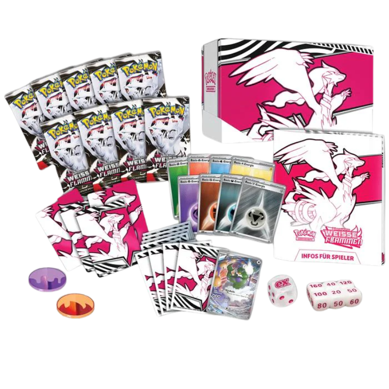 Pokémon TCG: Weisse Flammen - Top Trainer Box (DE)